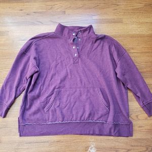Maurices | Snap Front Collared Sweatshirt | 3